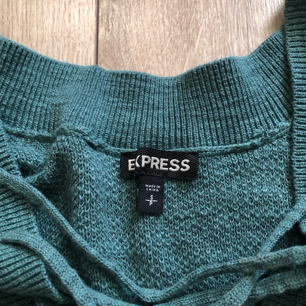 Express Cold Shoulder Sweater - Picture 3 of 5